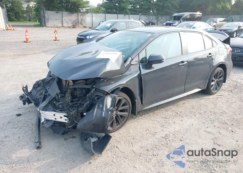 2023 Toyota Corolla Se from USA, damaged, VIN 5YFS4MCE4PP142668